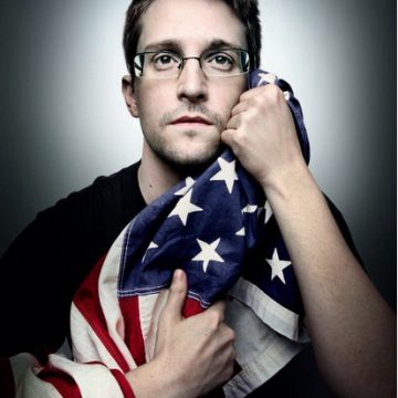 Platon's portrait of Edward Snowden