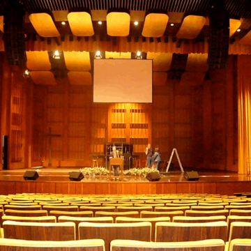 The Distinguished Speaker Series of Southern California with take place on this stage.