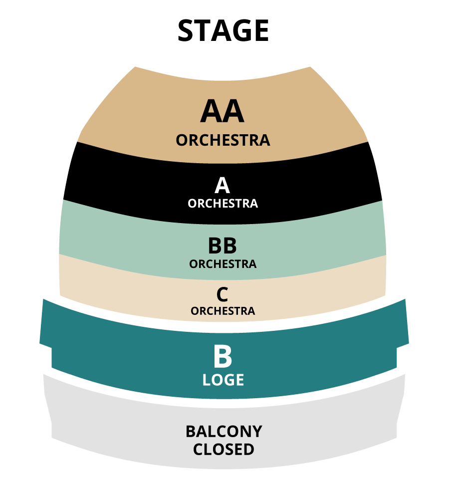 Long Beach Terrace Theater Seating Chart