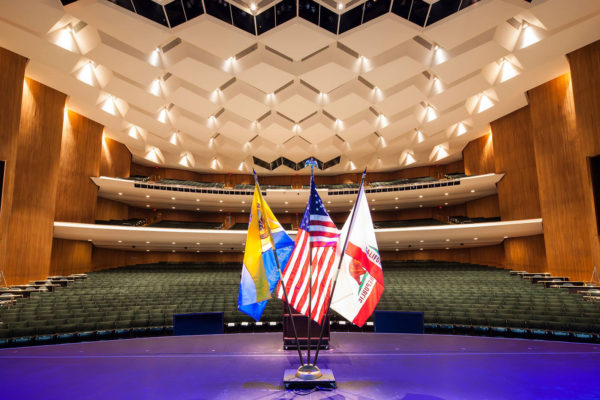 Long Beach Terrace Theater Stage