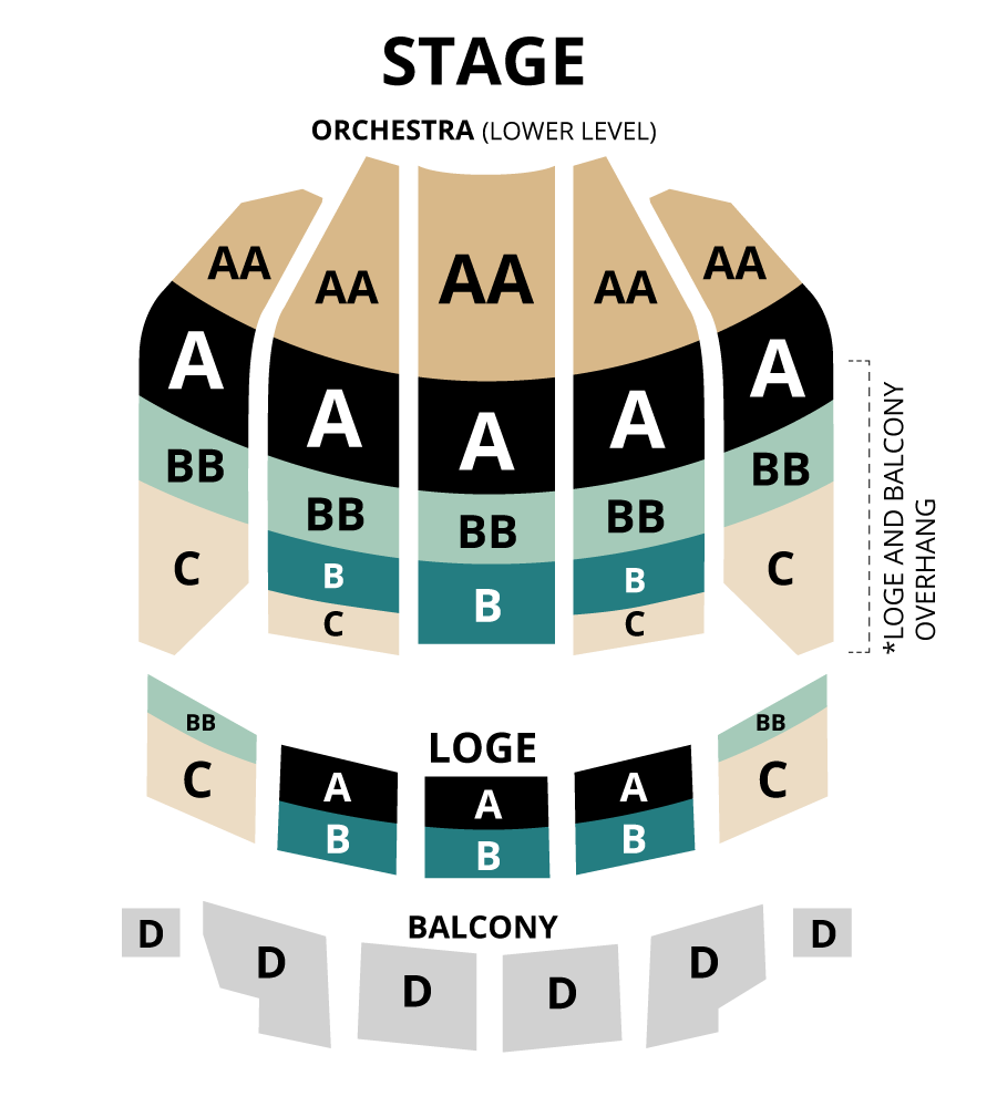 Pasadena Civic Auditorium Seating Chart